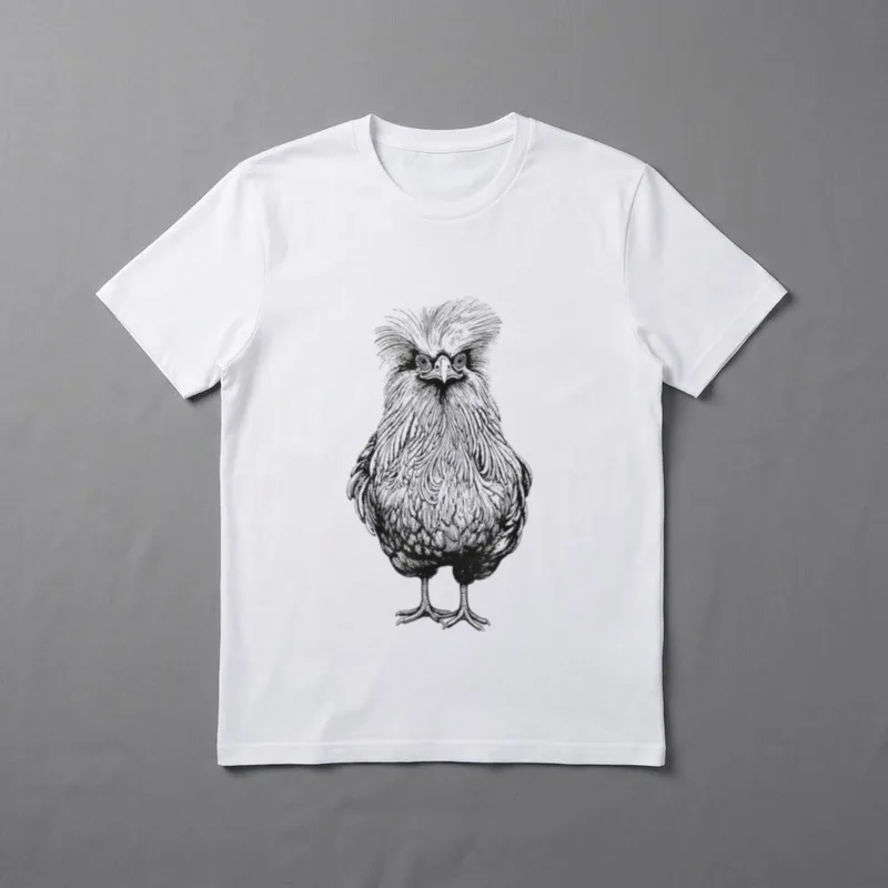Seidenhuhn Landwirtschaft Landwirt Bauer T-Shirt – Klassisches T-Shirt in Schwarz