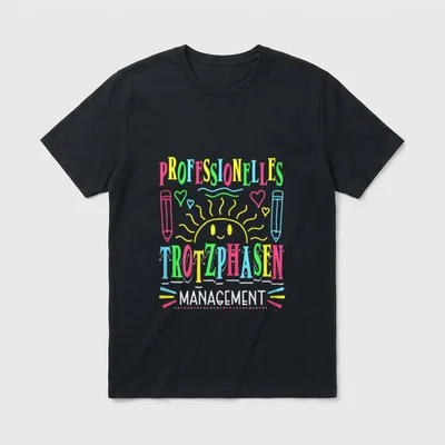 Erzieherin Lustig Kindergärtnerin Kindergarten T-Shirt – Klassisches T-Shirt in Schwarz