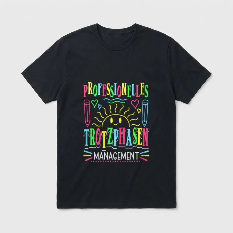 Erzieherin Lustig Kindergärtnerin Kindergarten T-Shirt – Klassisches T-Shirt in Schwarz
