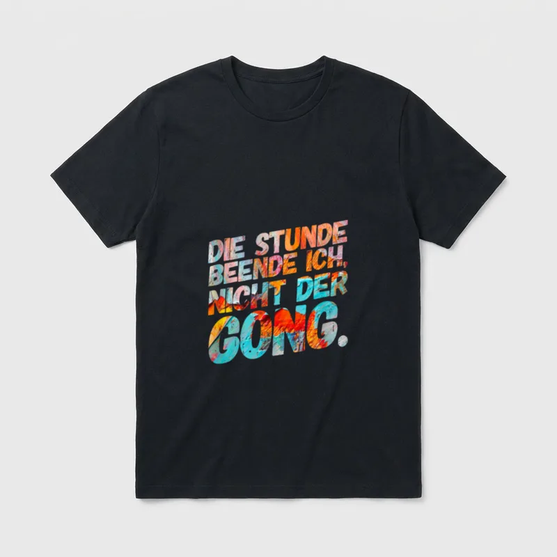 Lehrer lustiger Spruch T-Shirt – Klassisches T-Shirt in Schwarz