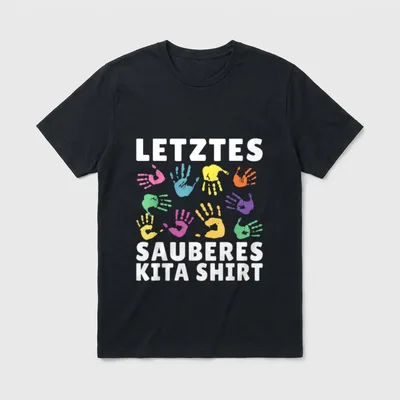 Erzieher Pädagoge Kindergärtner Sprüche T-Shirt – Klassisches T-Shirt in Schwarz
