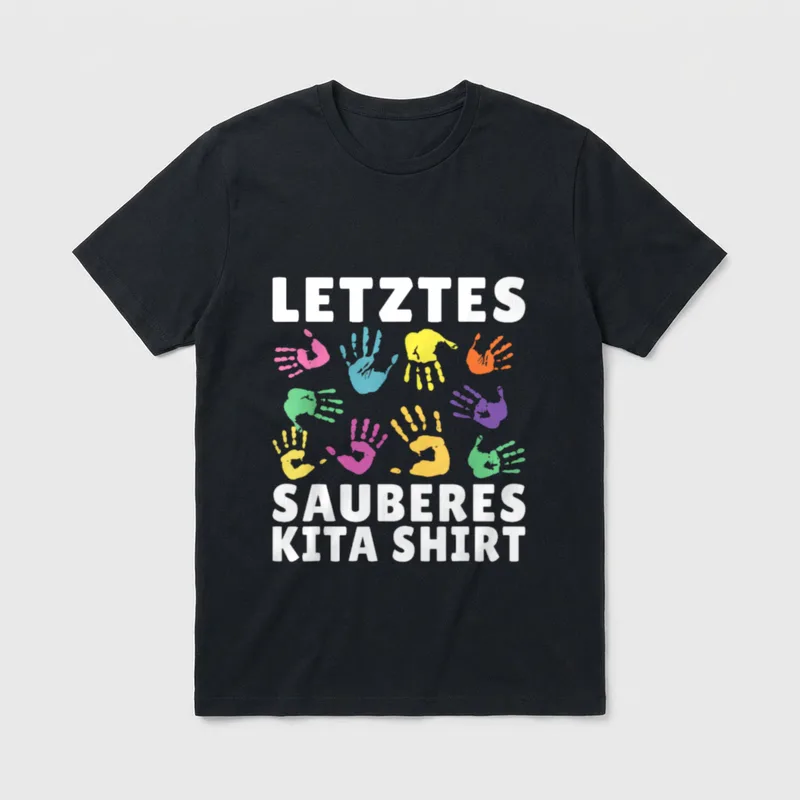 Erzieher Pädagoge Kindergärtner Sprüche T-Shirt – Klassisches T-Shirt in Schwarz