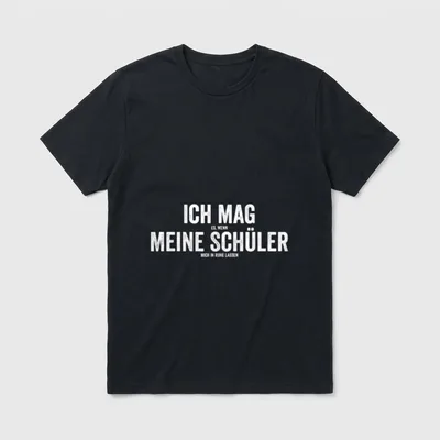 Lustiger Lehrer Spruch Klassenlehrer T-Shirt – Klassisches T-Shirt in Schwarz