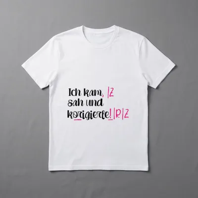 Lehrer Lehrerin Spruch Schule T-Shirt – Klassisches T-Shirt in Schwarz