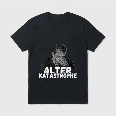 Alter Katastrophe Lustiger Spruch T-Shirt – Klassisches T-Shirt in Schwarz