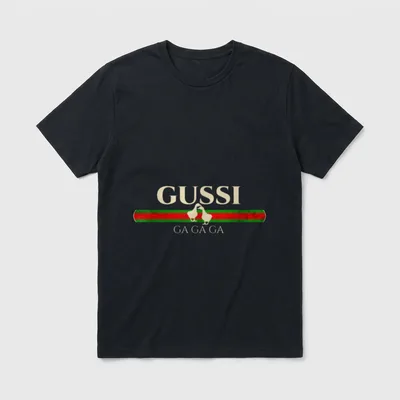 Gussi Gänse lustig Luxus T-Shirt – Klassisches T-Shirt in Schwarz