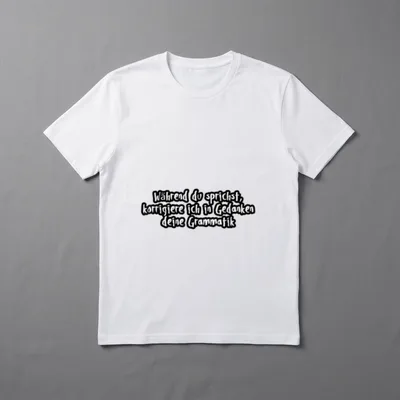 Während du sprichst Grammatik T-Shirt – Klassisches T-Shirt in Schwarz