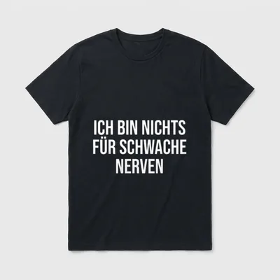 Witzigen Sprüchen Fun Funny Spruch Lustige T-Shirt – Klassisches T-Shirt in Schwarz