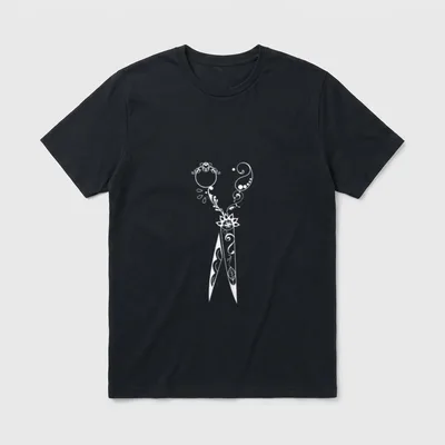 Friseurin Friseur Spruch Meister T-Shirt – Klassisches T-Shirt in Schwarz