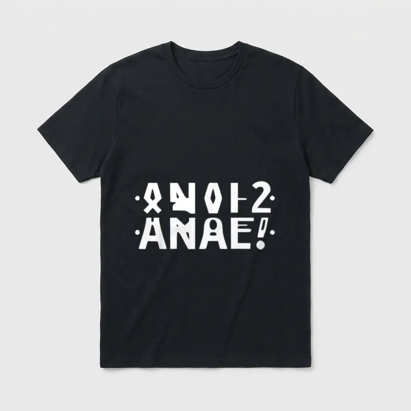 TheAnalTees Anale versteckte Nachricht T-Shirt – Klassisches T-Shirt in Schwarz