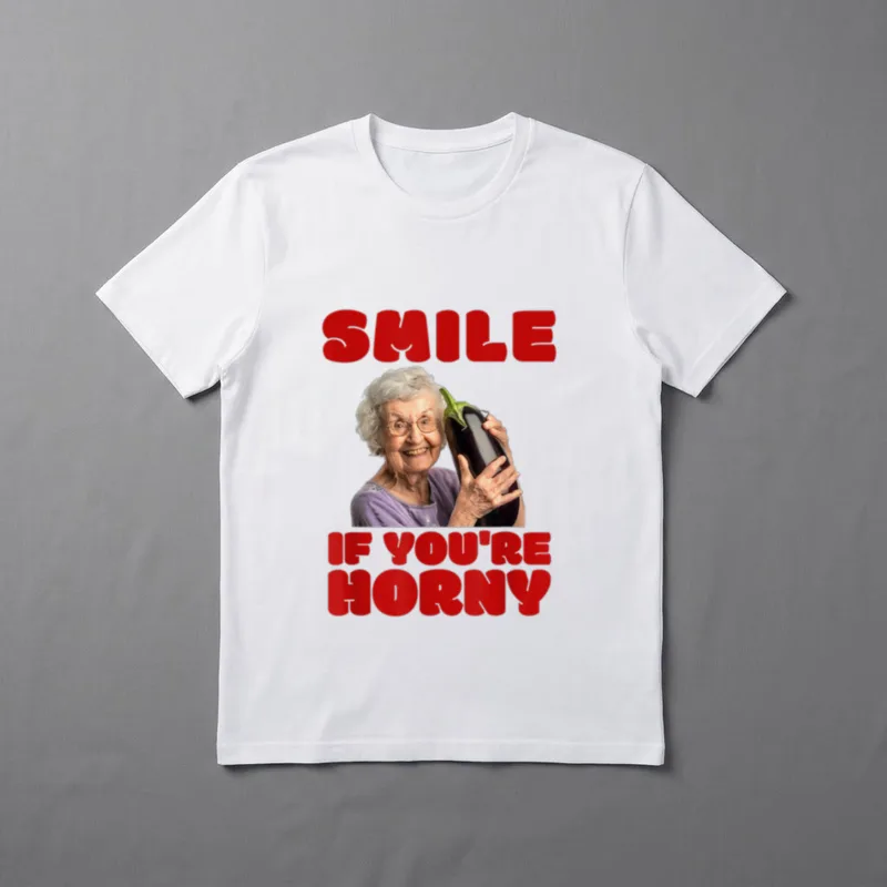 Lustiger Geiler Auberginenliebhaber unangemessen T-Shirt – Klassisches T-Shirt in Schwarz