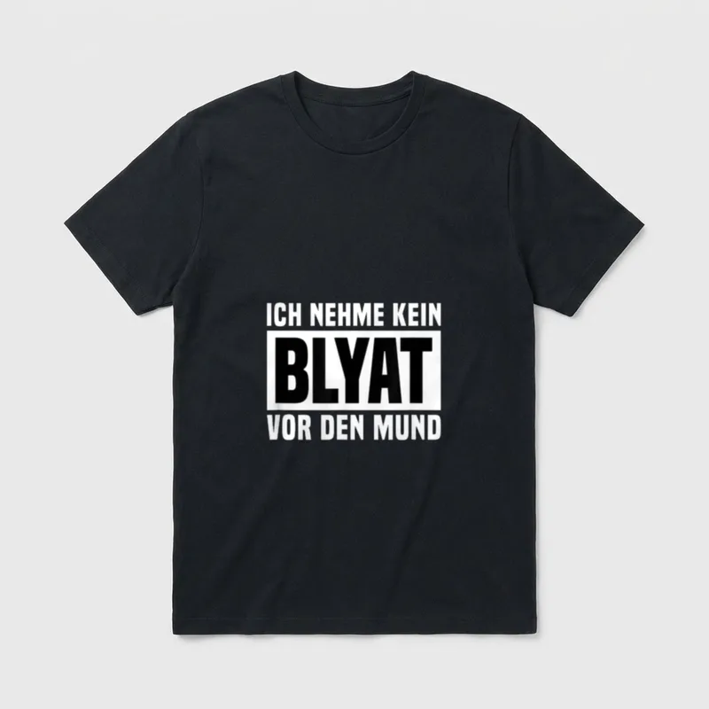 RussianLife Designs Lustige Russische T-Shirt – Klassisches T-Shirt in Schwarz