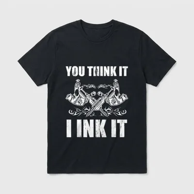 Tattoo Künstler Tätowierer Lustiges T-Shirt – Klassisches T-Shirt in Schwarz
