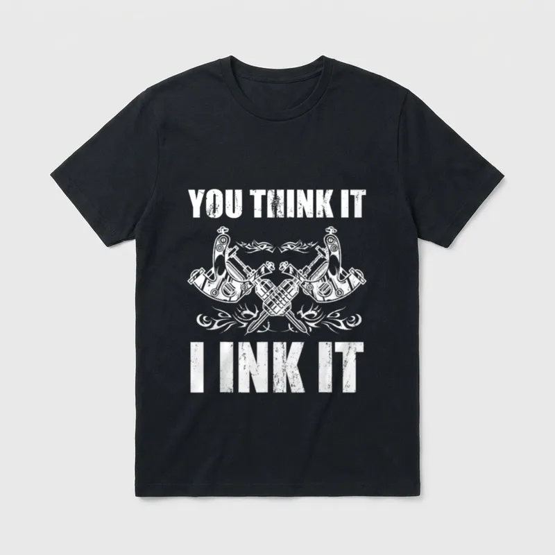 Tattoo Künstler Tätowierer Lustiges T-Shirt – Klassisches T-Shirt in Schwarz