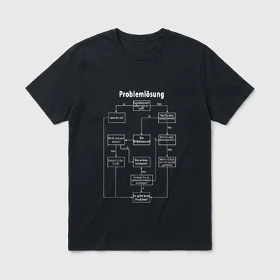 Problemlösung Fun für Männer T-Shirt – Klassisches T-Shirt in Schwarz