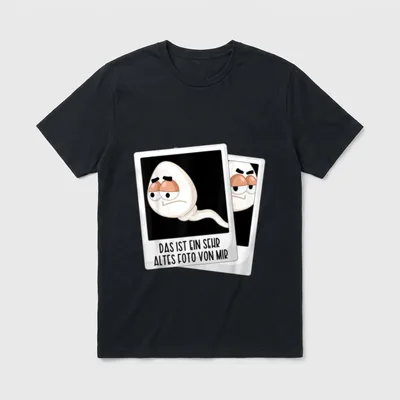 Funny Spruch Spruch Fun T-Shirt – Klassisches T-Shirt in Schwarz