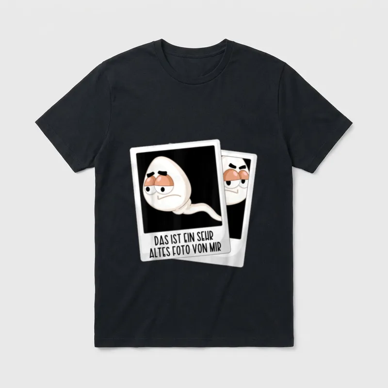 Funny Spruch Spruch Fun T-Shirt – Klassisches T-Shirt in Schwarz