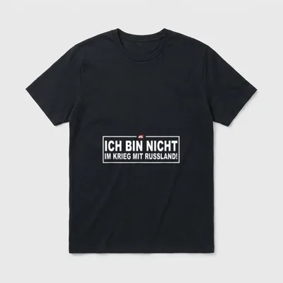 Friedens-Spruch Political Statement Women's T-Shirt – Klassisches T-Shirt in Schwarz