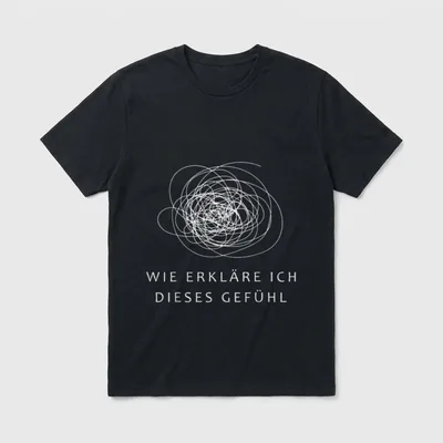 PSYCHOLOGIE LUSTIGES THERAPEUTEN T-Shirt – Klassisches T-Shirt in Schwarz