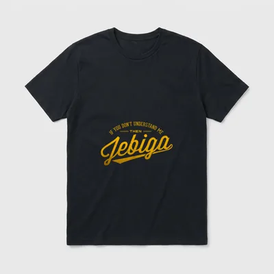 JEBIGA Lustig Stolz Serbisch T-Shirt – Klassisches T-Shirt in Schwarz