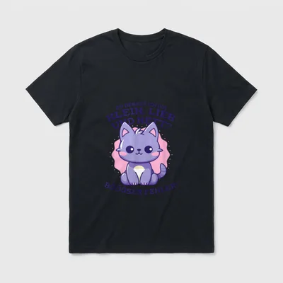 lustiger Spruch Du denkst T-Shirt – Klassisches T-Shirt in Schwarz
