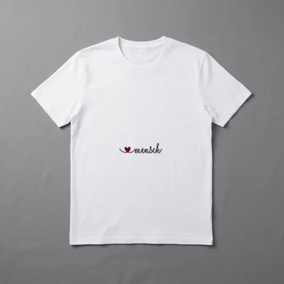 Herzmensch Herzensmensch Lieblingsfreund BFF T-Shirt – Klassisches T-Shirt in Schwarz
