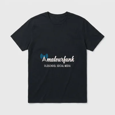 Lustiger Spruch Amateurfunk Hobby-Funker T-Shirt – Klassisches T-Shirt in Schwarz