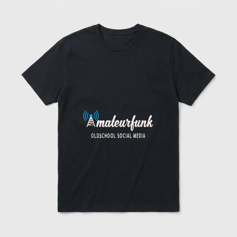 Lustiger Spruch Amateurfunk Hobby-Funker T-Shirt – Klassisches T-Shirt in Schwarz