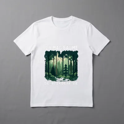 Lustiger Spruch Ich Mag T-Shirt – Klassisches T-Shirt in Schwarz
