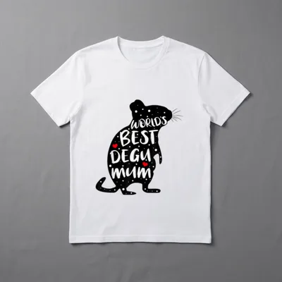Degus Schöner liebenswerter Spruch T-Shirt – Klassisches T-Shirt in Schwarz