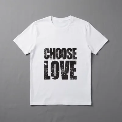 YO! Diese Klamotten Choose T-Shirt – Klassisches T-Shirt in Schwarz