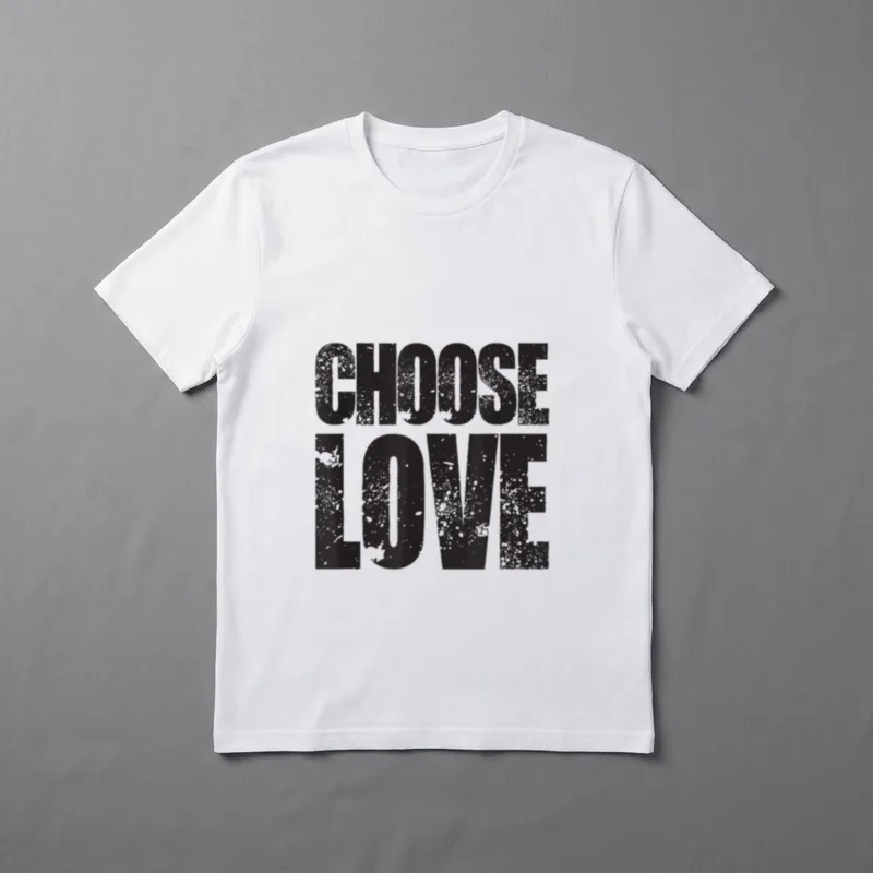 YO! Diese Klamotten Choose T-Shirt – Klassisches T-Shirt in Schwarz