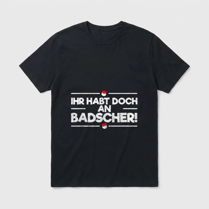 Lustiger Franke Ihr Habt T-Shirt – Klassisches T-Shirt in Schwarz