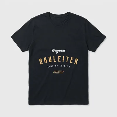 Lustige Bauleiter Geschenke Männer T-Shirt – Klassisches T-Shirt in Schwarz
