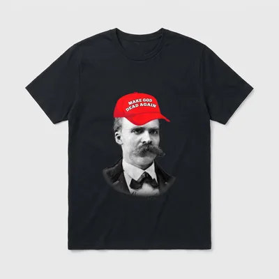 Nietzsche Humor Philosophie T-Shirt – Klassisches T-Shirt in Schwarz