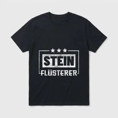 Stein Flüsterer Bester Pflasterer T-Shirt – Klassisches T-Shirt in Schwarz