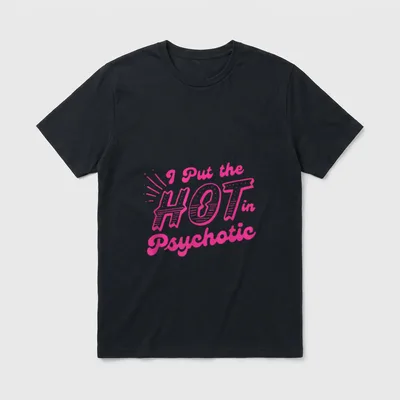 Lustiger Humor für mit Aufschrift I T-Shirt – Klassisches T-Shirt in Schwarz