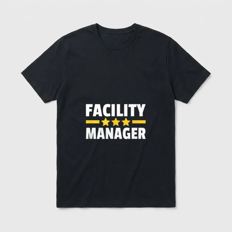 Facility Manager Bester Hausmeister T-Shirt – Klassisches T-Shirt in Schwarz