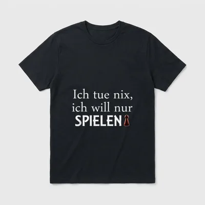 Spielen Brettspieler Spruch Boardgame T-Shirt – Klassisches T-Shirt in Schwarz