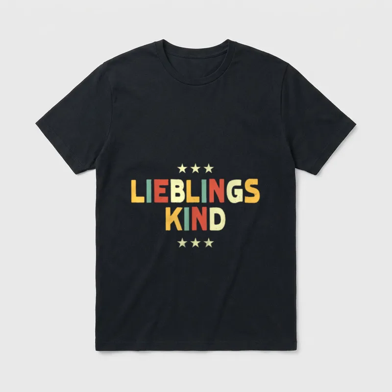 Lustiges Lieblingskind Eltern Familie T-Shirt – Klassisches T-Shirt in Schwarz