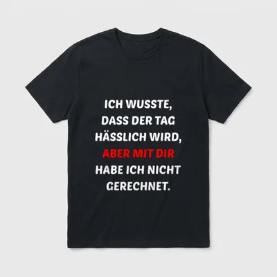 Häuslicher Chaos Humor Spruch T-Shirt – Klassisches T-Shirt in Schwarz
