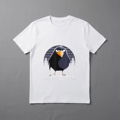 Ich Mach Das Aber T-Shirt – Klassisches T-Shirt in Schwarz