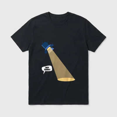 Witzig Scheinwerfer Licht Lichttechniker T-Shirt – Klassisches T-Shirt in Schwarz