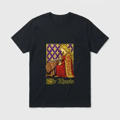 Sir Rhosis Lustiger Gen-Z-Brainrot-Meme T-Shirt – Klassisches T-Shirt in Schwarz