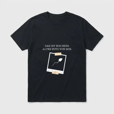 Das ist ein sehr Lustige Sprüche T-Shirt – Klassisches T-Shirt in Schwarz