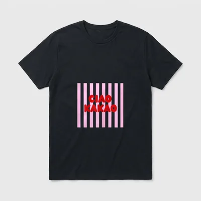 Ciao Kakao Lustiger Abschiedsspruch T-Shirt – Klassisches T-Shirt in Schwarz