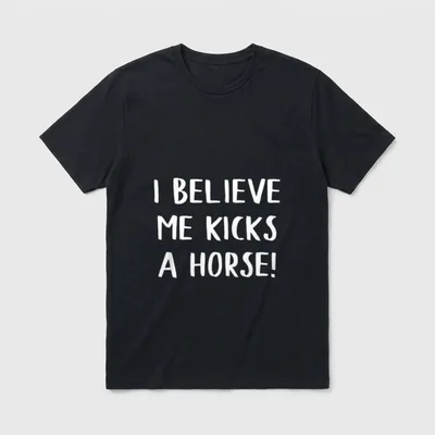 Lustiges Outfit Spruch Deutsch Englisch T-Shirt – Klassisches T-Shirt in Schwarz