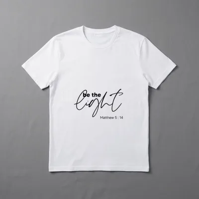Christliche Sprüche und Verse T-Shirt – Klassisches T-Shirt in Schwarz