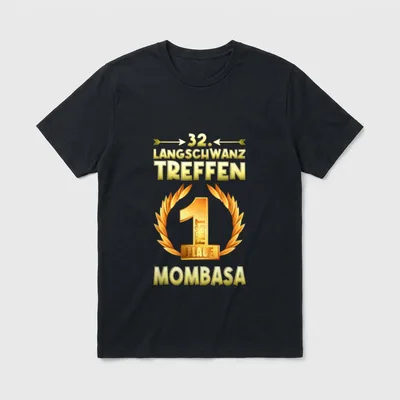 Langschwanztreffen in Mombasa Sieger T-Shirt – Klassisches T-Shirt in Schwarz