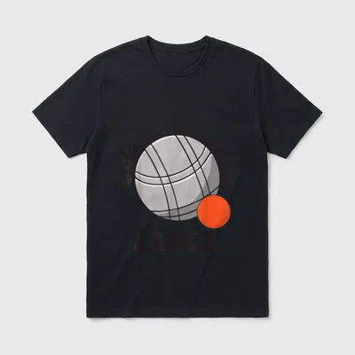 Boule Spruch Kugeln T-Shirt – Klassisches T-Shirt in Schwarz